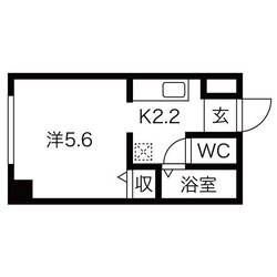 エルム桑園の物件間取画像